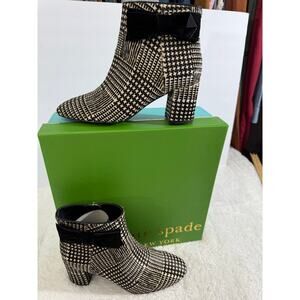 Kate Spade Holly Boots S7351004 Goat ext Sheep leather lining 2.75" Heel  NWB